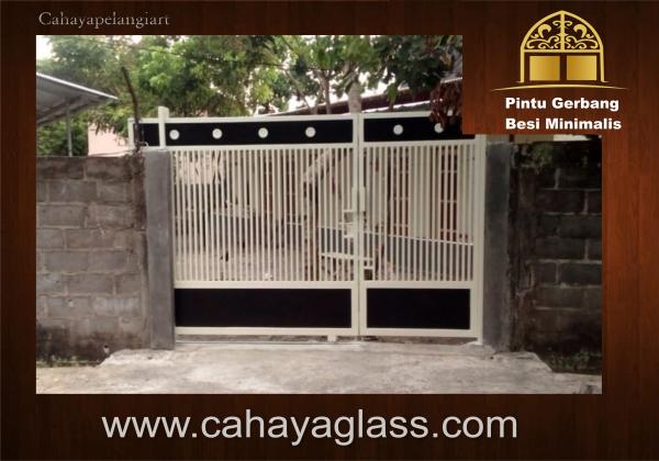 Pintu Gerbang Besi Minimalis
