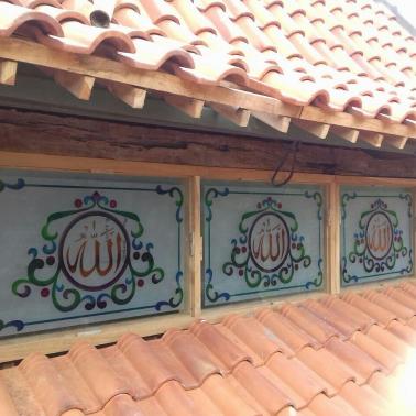 Kaca Sandblast Warna